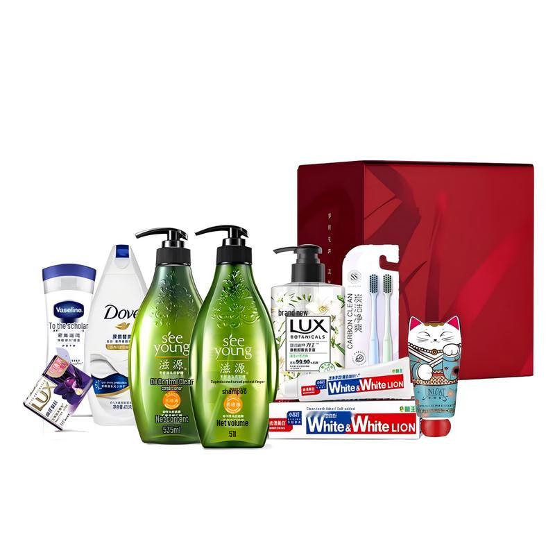 

Dove Festive Moisturizing & Nourishing 9-Piece Set