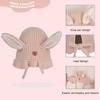 Ready to Ship Cute Funny Cotton Handmade Hat Kids Fall Winter Cartoon Woolen Hat Personality Knitted Pullover Hat