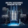 Male Masturbator Sex Toys for Men Adult Toy 7 Thrusting & Rotating Modes with Handle Phone Holder & Suction Base,Hands-Free Pocket Pussy Sex Machine