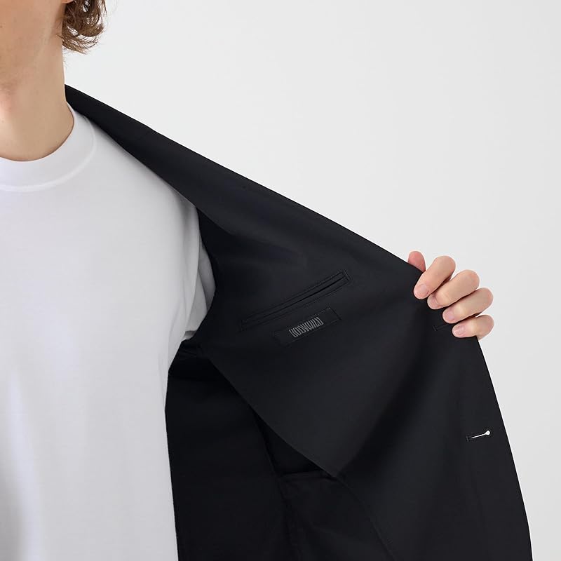 [Gunze] tailored jacket BODY WILD/Body Wild lightweight quick drying stretch material Washable men's dark navy