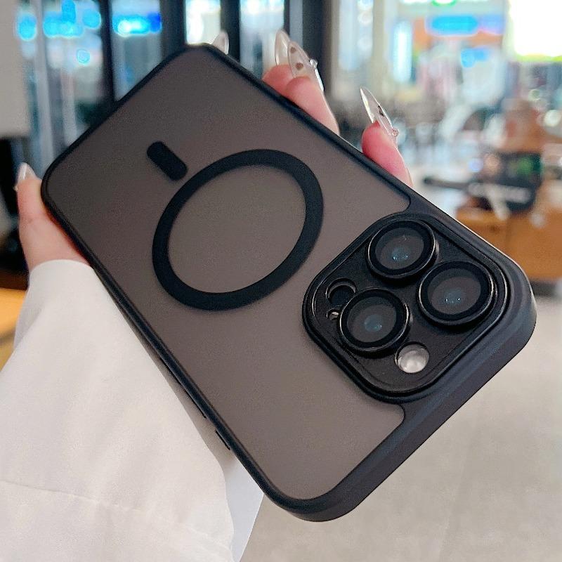 Magnetic Luxury Matte Translunt Armor Shockproof Case For iPhone 16 16e 15 14 Plus 12 13 11 Pro Max Wireless Charge Cover