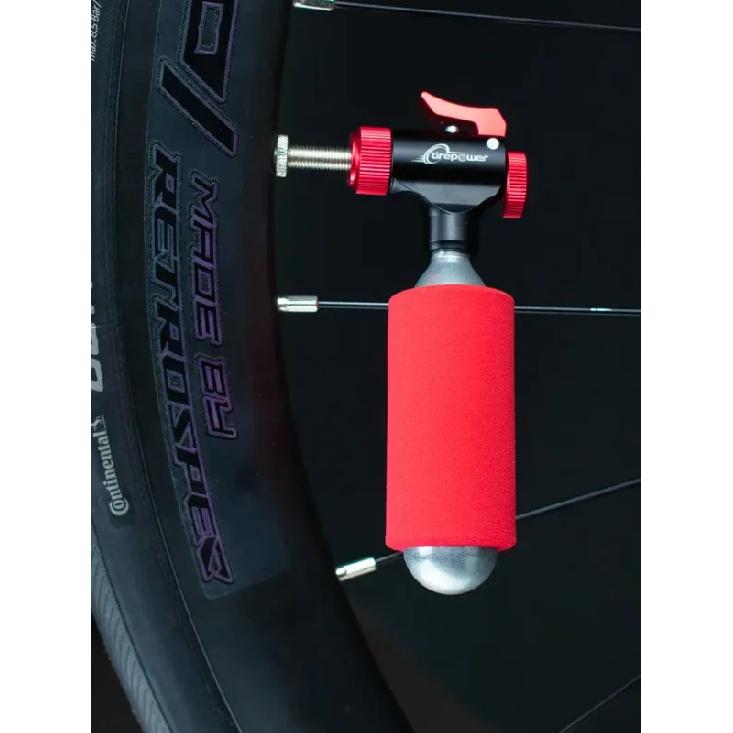 Ctrepower Portable Bicycle Air CO2 Pump Tire Inflator For Schrader & Presta Adapter MTB Road Bike Aluminum Alloy Automatic Pump