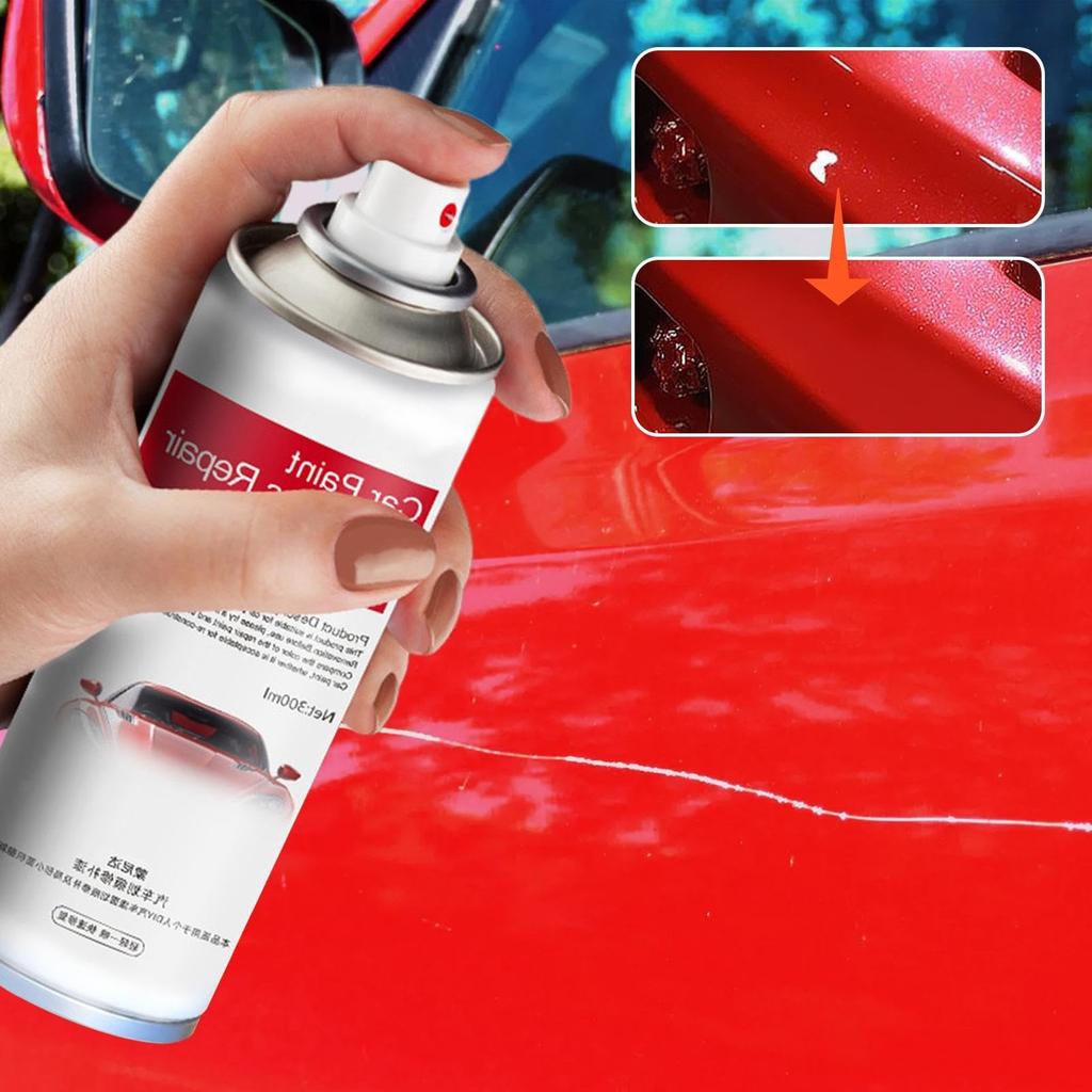 Instant Scratch Remover - Efficient High Coverage Portable Gloss Restorer for Home Beginners Windshield Exterior 350ml