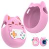 Non-Slip Carrying Case for Tamagotchi Paradise Liquid Silicone Cute Protective Cover Games Console Soft Cover Fall Resistant