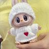 For 17cm Labubu Plush Clothing Doll Exquisite Skirt- Adorable Retro Skirt Set for DIY Clothes Accessories Gift