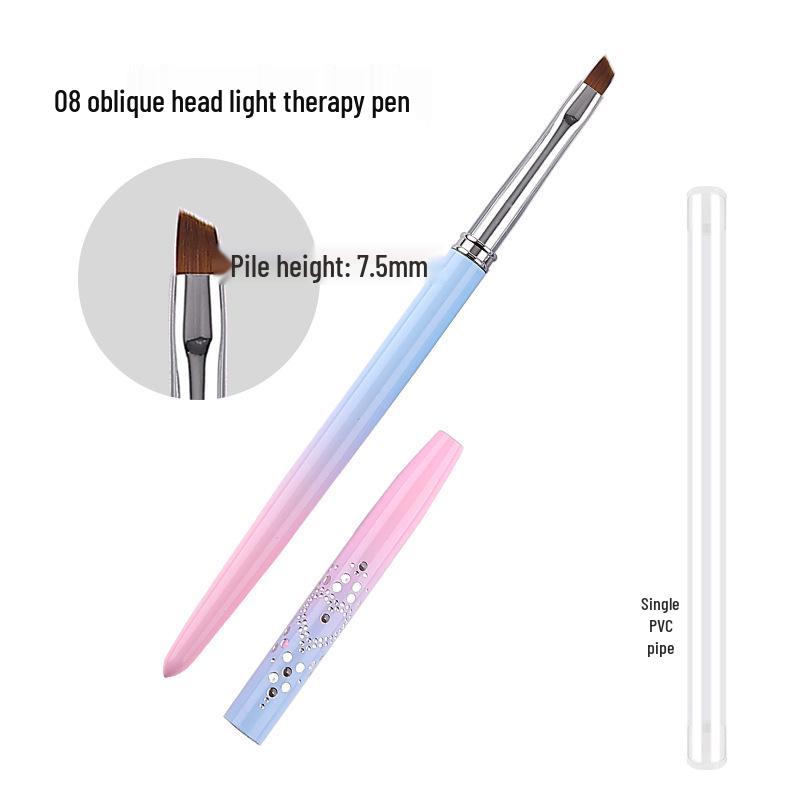 Nail Art Pen Set: 15-Piece Liner Gel Polish & Carving Blooming Brushes