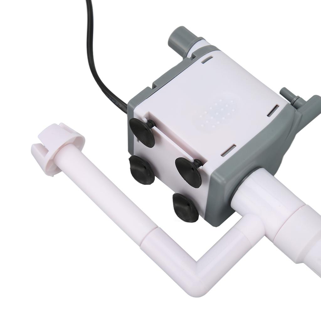 3 In 1 Aquarium Filter Pump Fish Tank Quiet Oxygen Aerator Filter Submersible Pump with 4 Removable