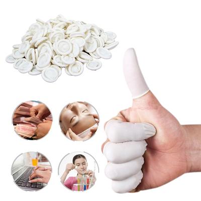 Simplicity Einweg-Silikonhandschuhe Naturkautschukhandschuhe Fingerlinge Fingerspitzenschutz Weiß Hohe Qualität Latex Neuankömmling 10 STÜCK/Packung Heißer Verkauf