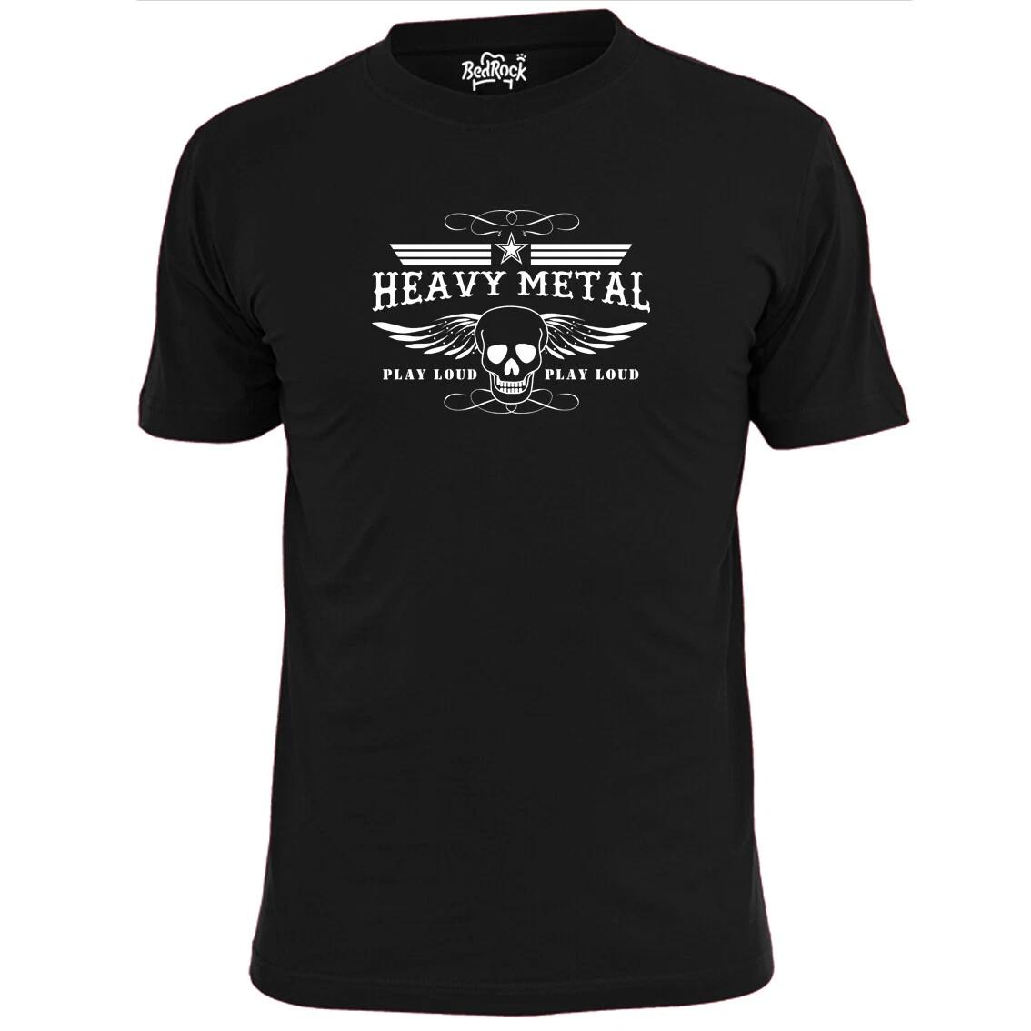 

Mens Heavy Metal Play Loud T shirt Metallica Megadeth Maiden Pagan M