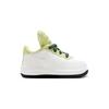 Nike FORCE 1 Kids' Shoes Slip Resistant Abrasion Resistant Low top Toddler Shoes Green Yellow Infant And Toddler FB9512-100