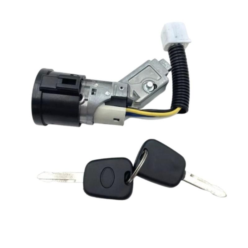 Auto Ignition Barrel Lock With 2 Keys Suitable For PEUGEOT 107 For CITROEN C1 For TOYOTA AYGO N0501412 N0502200 Car Accessories