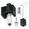 Für Bambu Lab Hotend Upgrade TZ 2.0 Version Bi-Metall Passend für Bamboo X1 X1C X1E P1P P1S Hotend Thermistor Messing Kupfer Harte Düsen