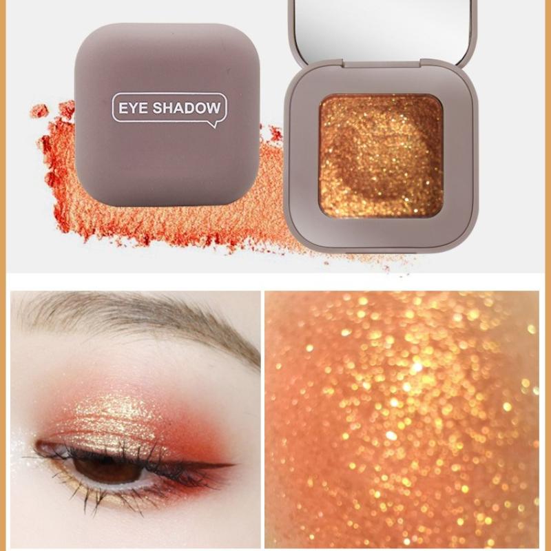 Cień do powiek na opuszek palca Modny Matowy Wysoki połysk Tekstura puree ziemniaczanego Drobna tekstura Paleta cieni do powiek jednokolorowych dla studentek
