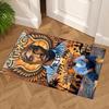 2pac Fußmatte Geeignet für Spielzimmer Eingangsbereich Esszimmer Balkon Rutschfester Teppich Anime Bürodekoration Perfektes Geschenk für Freunde & Familie