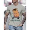 Dolphin pattern T-shirt for men and women 3D printed fashionable and cute short sleeved top