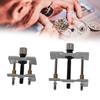 2Pcs Solid Steel Watch Movement Holder Alloy Fixed Base Opening Holder Case Clamp  Watch Disassemble