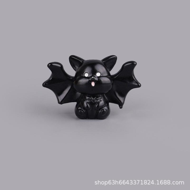 Micro Landscape Halloween Pumpkin Ornament Accessories Small Ornament Resin Ghost Ornament Ornament Landscape