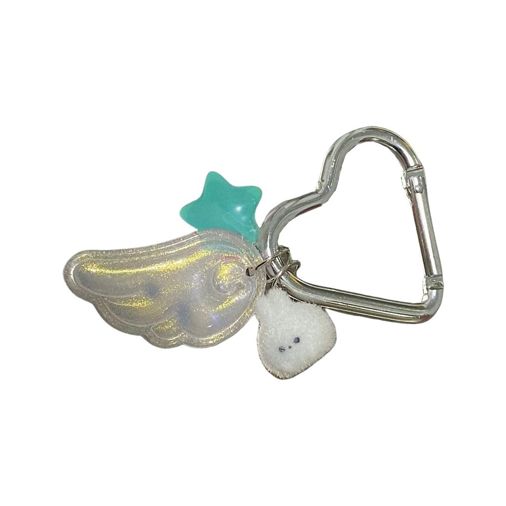 Retro Y2K Japanese Magic Girl Star Keychain With Unique Green Design For Anime Lovers And Fashion Enthusiasts