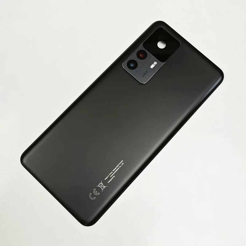 MI 12T A+ Back Glass Cover Door For Xiaomi 12T Pro 5G Replacement Battery, Rear Housing Cover Mi12T With Camera Lens