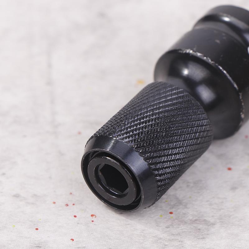 Impact Screwdriver Bit Holders,1/2-Inch Square Drive To 1/4-Inch Quick Release Hex Socket Adapter With Screwdriver Bits