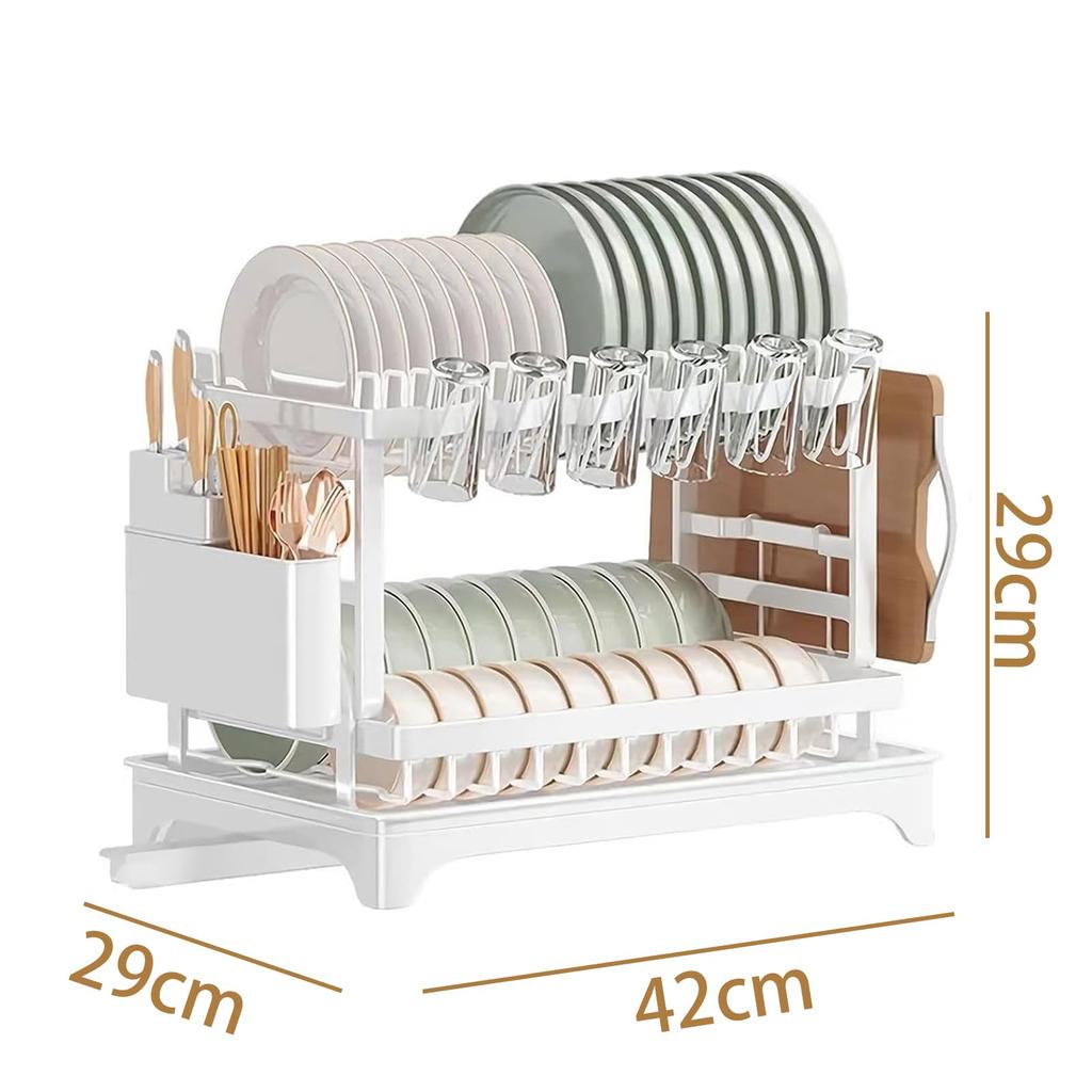 IVTUVTI Dish dish dish dish kitchen storage water chopstick cup holder drainer, drainer, basket, storage, rack, rack, flow, holder,