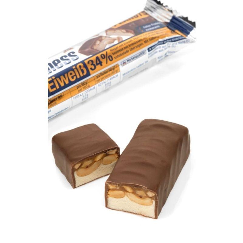 DM Sportsness Rekel 34% Baton energetyczny z orzeszkami ziemnymi i karmelem 40g