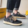 Spring Denim Board Shoes Student Fashion Casual Sports Shoes Street Trendy Men's Shoes Retro Trendy Shoes Cloth Shoes