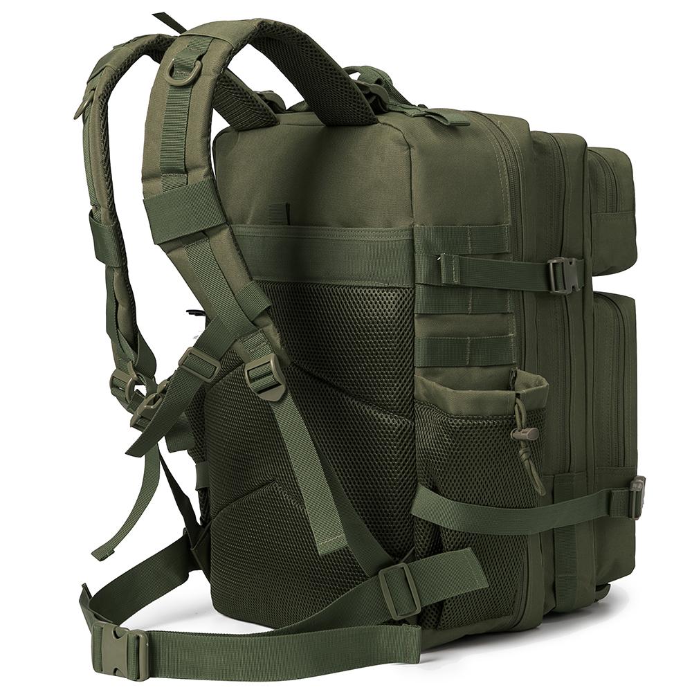 45L Molle Taktischer Rucksack für Männer und Frauen Outdoor Camping Wandern Survival Rucksack Große Kapazität Reise Jagdtasche
