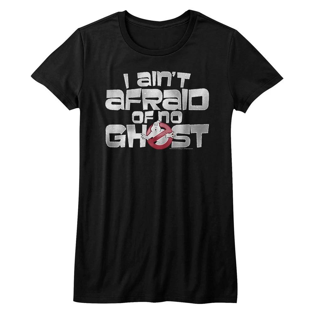 The Real Ghost Busters Cartoon I Ain t Afraid Of No Ghost Women s Fitted Tee 2XL