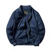 Men's Spring/Autumn Pilot Jacket - Pure Cotton American Baseball Style, Thin and Short.