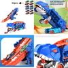 Dinosaur Themed Inertia Powered Sliding Track Playset With Collectible Toy Cars For Kids
