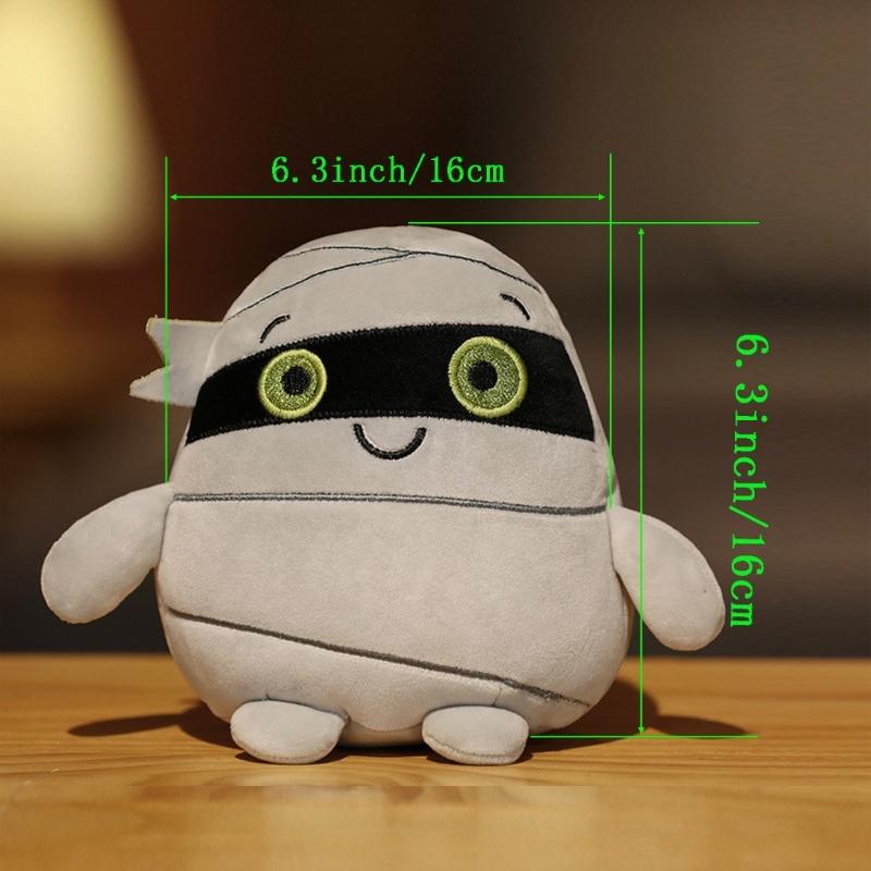 Cute Pumpkin Stuffed Toy Pillow Cushion Perfect Halloween Gift and Home Decoration