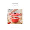 Heatproof Handle Microwave Rice Cooker Multi Purpose Steamer For Healthy Meals Leak Proof Dishwasher Safe Kitchenware