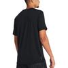 Under Armour UA Vanish Energy Logo Print Crew Neck Short Sleeve T-Shirt Men Tops Black 1383973-001