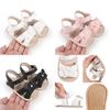 Infant Summer Princess Flower Sandals - Soft Sole Shoes for Babies and Toddlers 0-1 Year