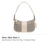 Coach Swinger Fabric With Leather Shoulder Bag, Pochette, Shoulder Bag, Crossbody Bag, Handbag Medium Women's C0721-B4SHG