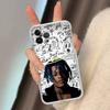Rapper X-XXXTentacionS For IPhone 11 12 13 14 15 16 17 Pro Max Plus 13 Mini Silicone Soft Transparent Back