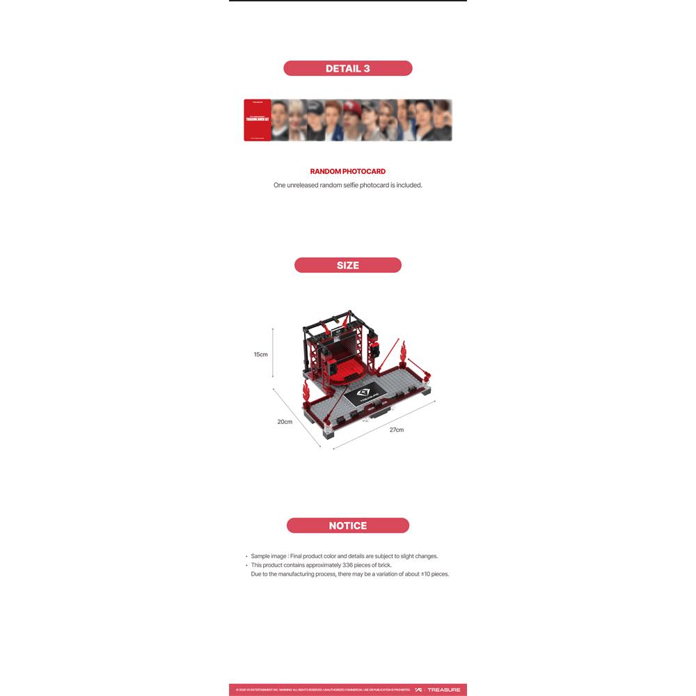 [Pre-order] TREASURE - 6th Anniversary TREASURE BRICK SET