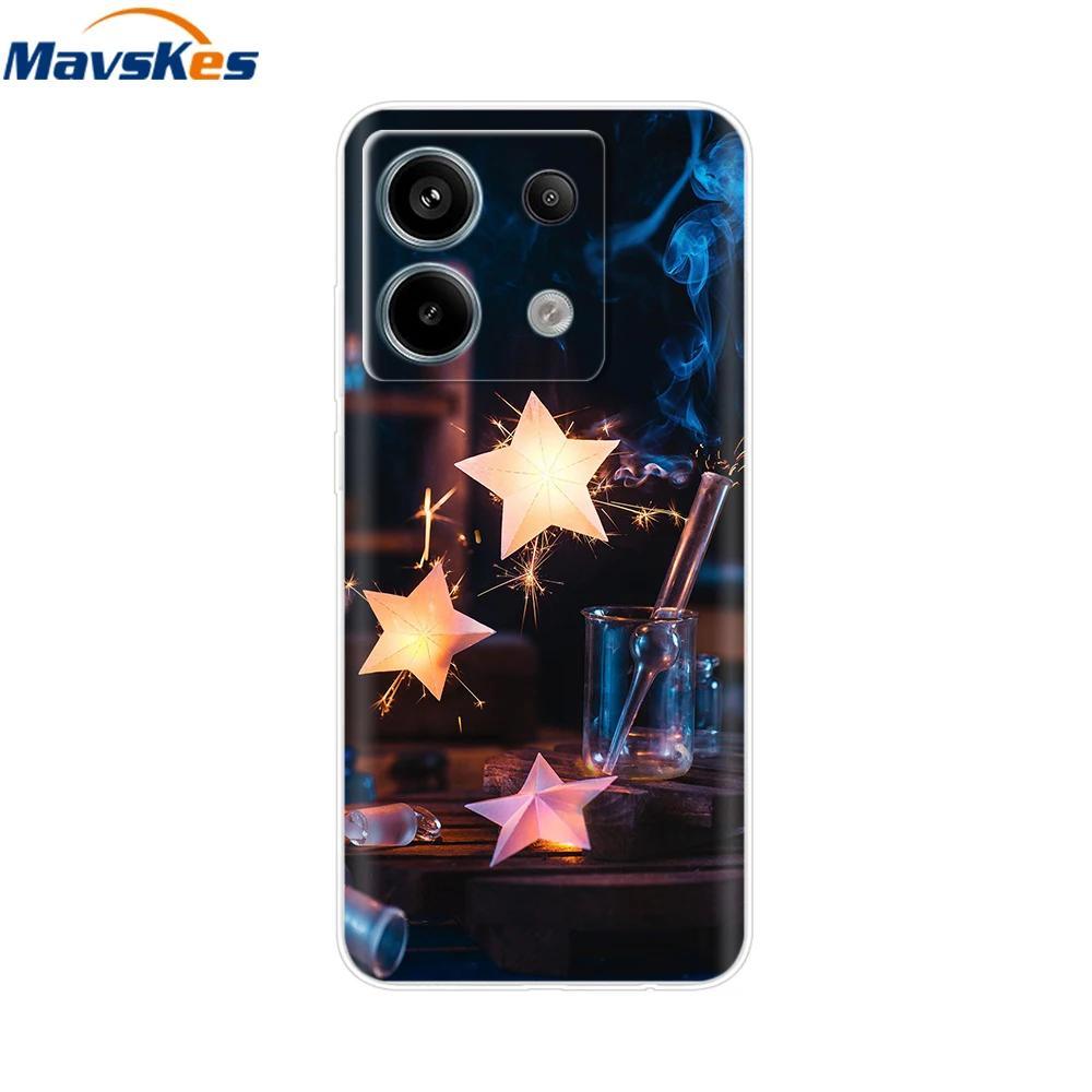 Etui do Xiaomi Redmi Note 13 Pro 5G Urocze Serduszko Miłości Silikonowe Miękkie Pokrowiec na Telefon Dla Redmi Note 13 5G Coque Etui Redmi Note13 Przezroczyste