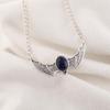 Sodalite Handmade Gemstone Pendant, 925 Solid Sterling Silver Pendant Antique Jewelry, Pendant For Engagement Gift