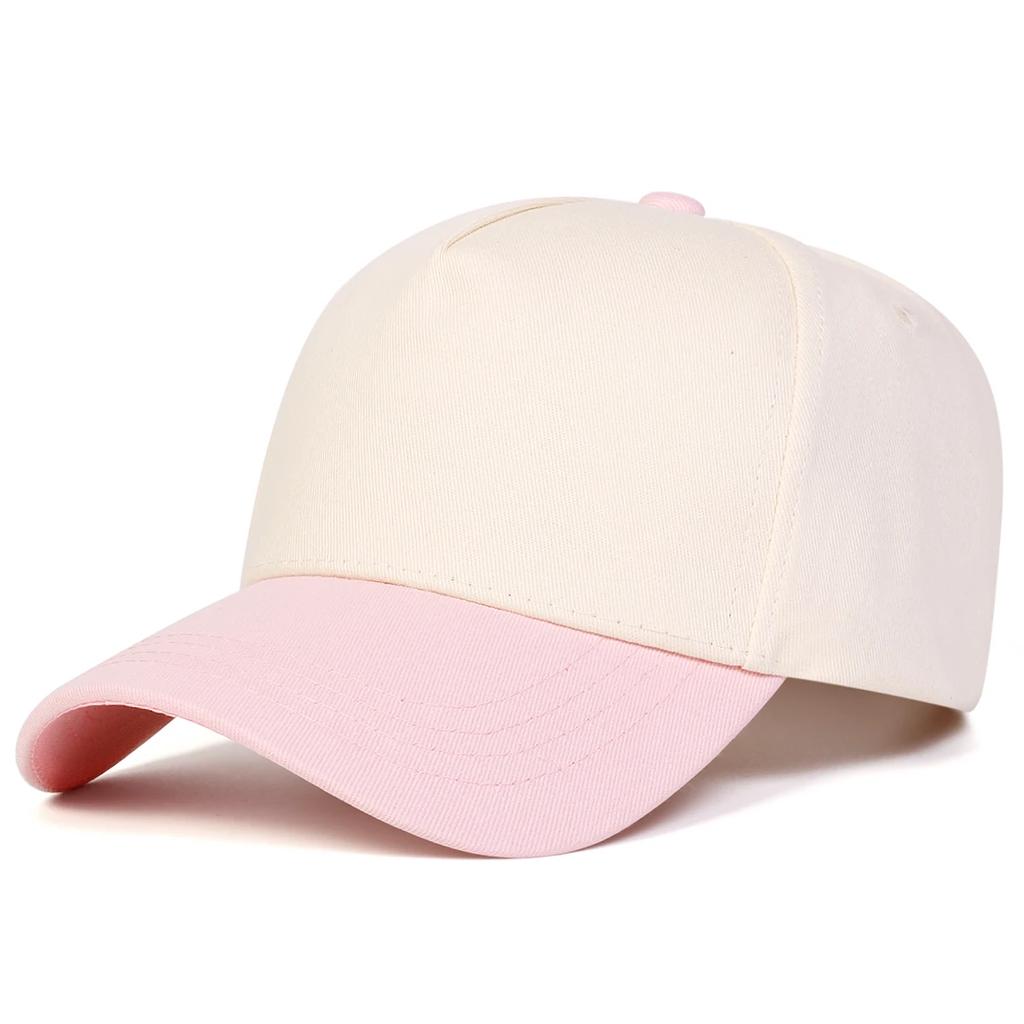 Berretti da Baseball Unisex a Pannello Colorato Bloccato Primavera Autunno Outdoor Regolabili Cappelli Casual Cappello Parasole Cappellino Sportivo
