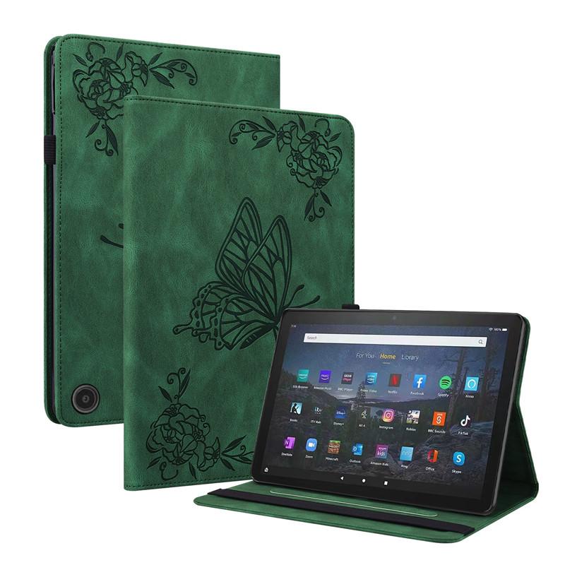 Tablet Fall Für Feuer Max 11 Fall 2023 Relief Schmetterling Brieftasche Stehen Abdeckung Für Feuer Max 11 Fall Für Feuer max 11 Tablet Coque