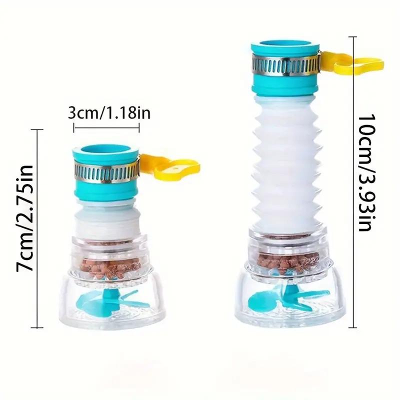 Universal 360 Rotation Faucet Bubbler Swivel Water Saving Economizer Head Shower Kitchen Faucet Nozzle Adapter Sink Accessories