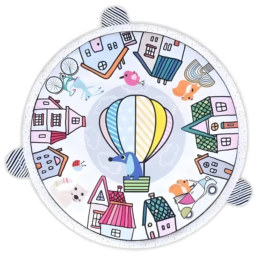 Foldable sensory educational mat for babies, colorful, one-year-old gift