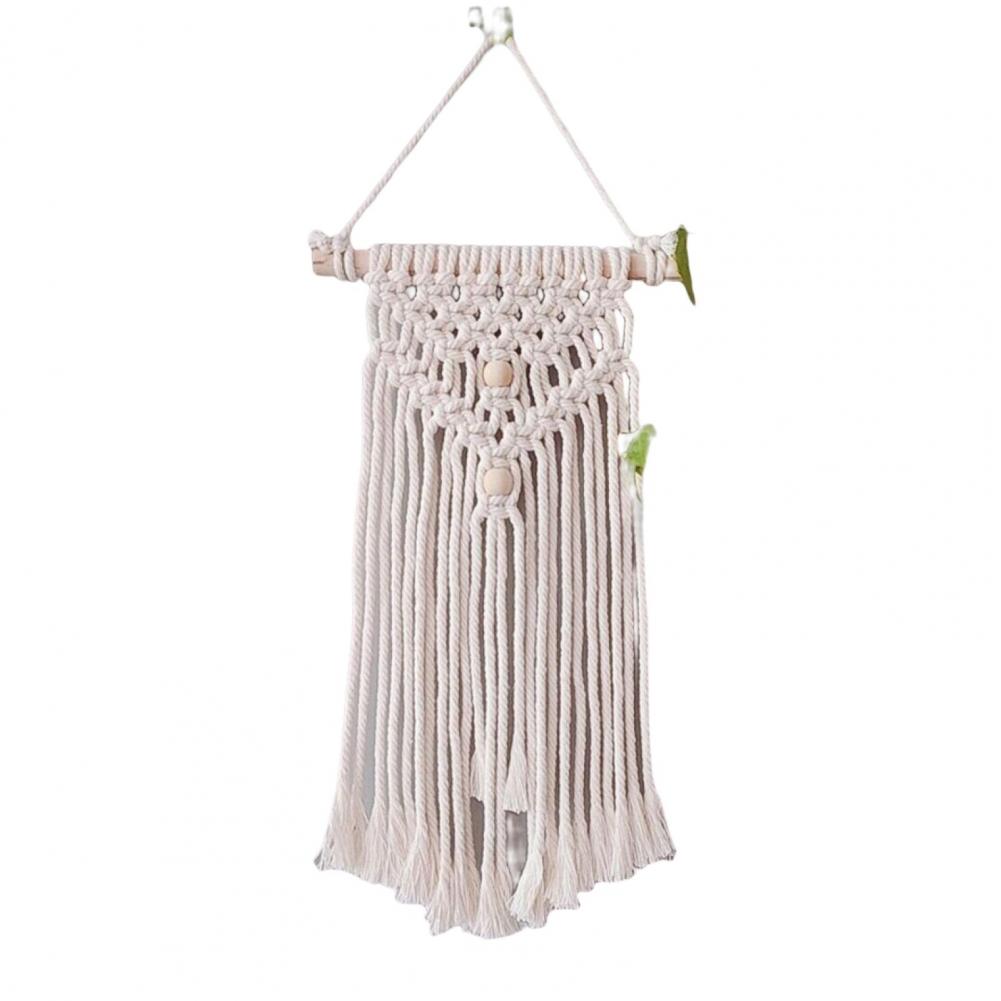 Macrame Wall Hanging Boho Tapestry Woven Bohemian Wall Decor Handmade Weaving Landscaping Wall Tapestry decoración hogar