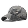 Washed Old Cotton Camouflage Baseball Cap for Men and Women's Spring New Style Super Good Feel Classic Camouflage Baseball Cap