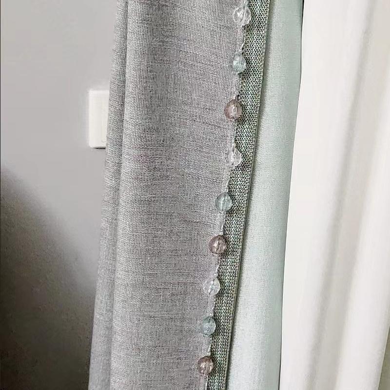 6/12 Meter Curtain Sofa Lace Tassel Fringe Lace Trim DIY Beads Curtain Drapery Trim Fringe Sewing Decor Upholstery Accessories