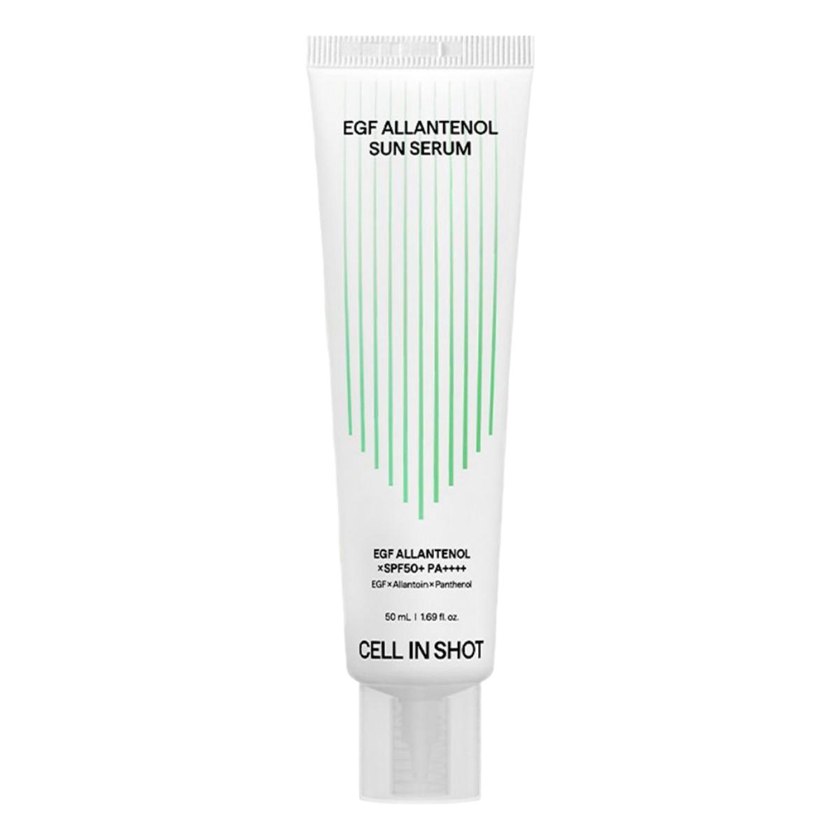 CELLINSHOT EGF Allanthenol Sonnenserum LSF 50+ PA++++ UV-Schutz Feuchtigkeit Sonnenschutz 50ml