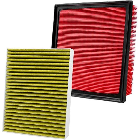 2PCS Cabin Engine Air Filter Kit Fits For 2018-25 Camry Hybrid,Avalon Hybrid,RAV4 Hybrid,Corolla,Highlander Hybrid,Sienna,Venza,COROLLA