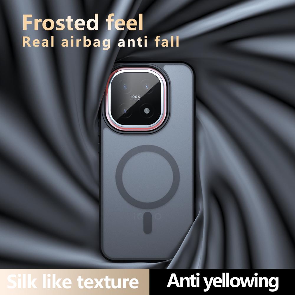 Case for Magsafe Magnetic Wireless Charging Hard Matte Shockproof Cover For VIVO IQOO 15 5G V2505A